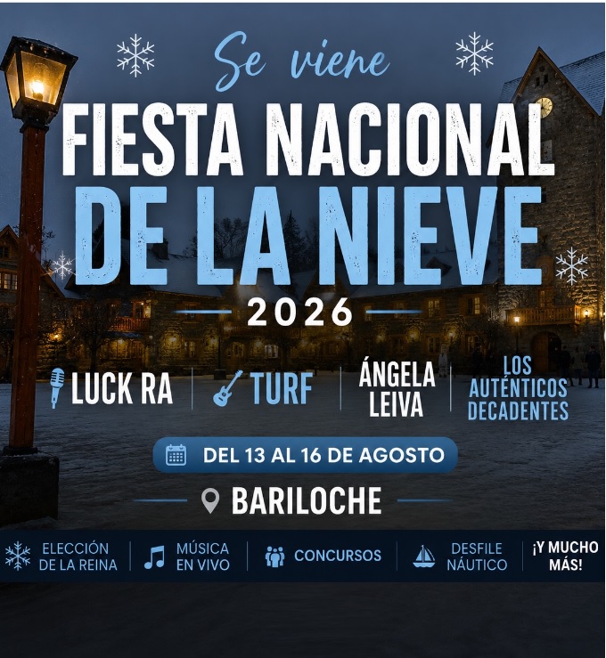 Fiesta Nacional de la nieve 2026